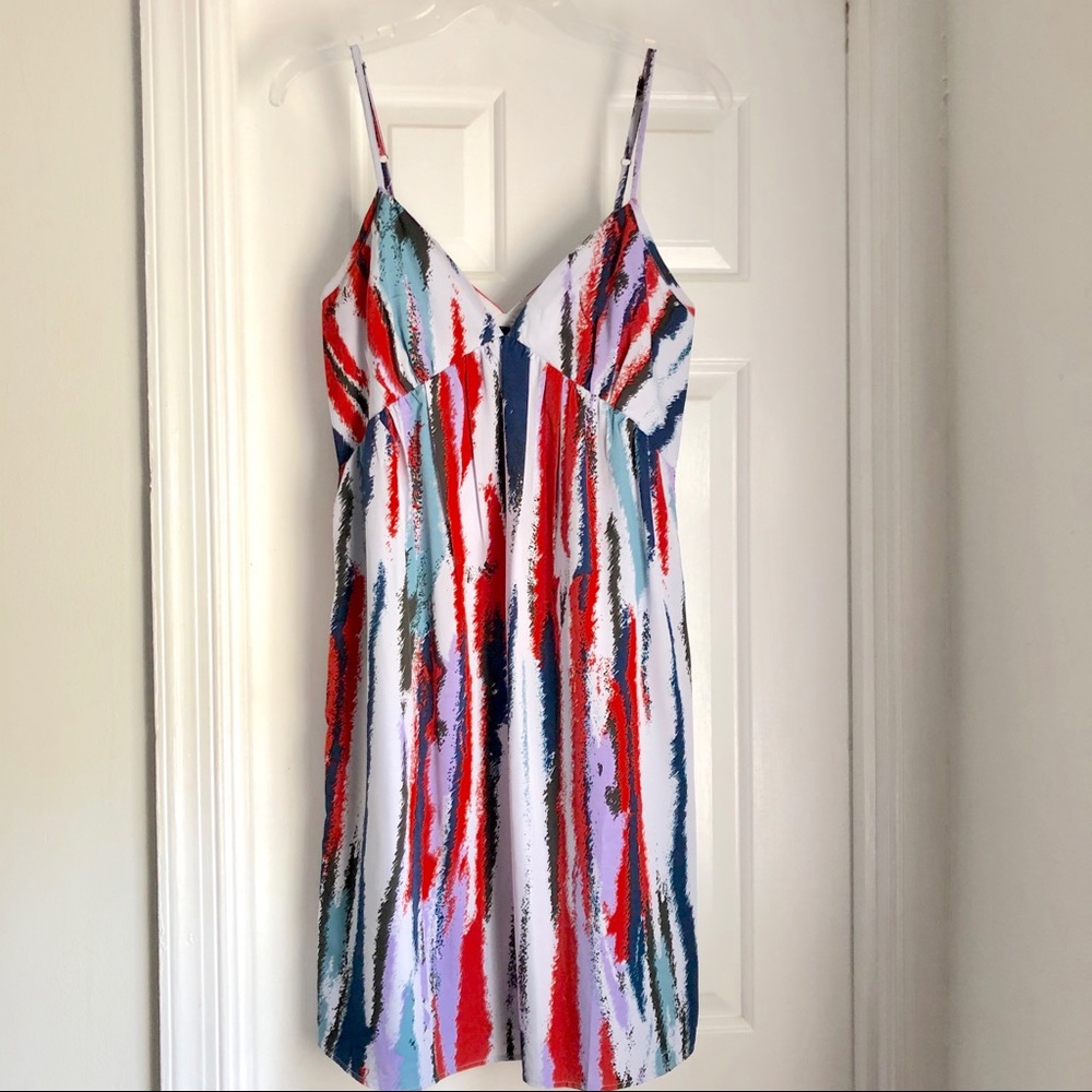 W118 by Walter Baker brush-stroke dress-small